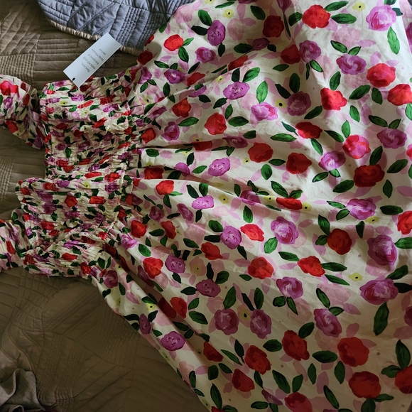 English Factory Floral Ruffle Dress - Picture 3 of 3